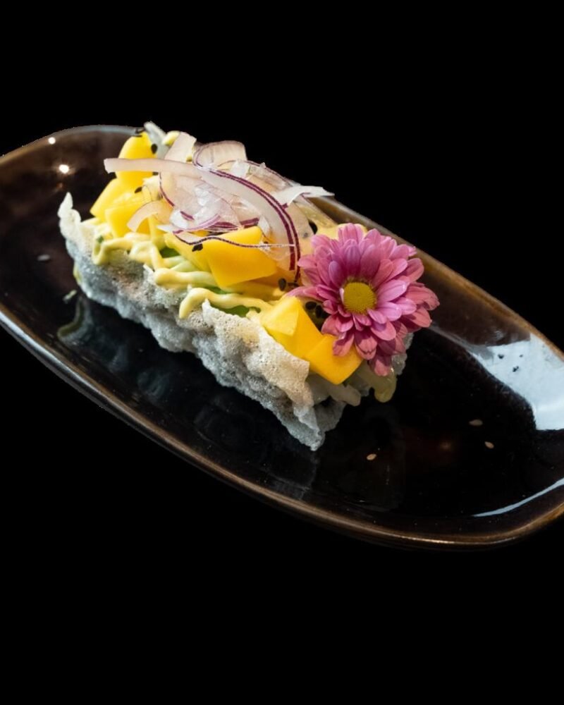 Sushi-taco bij Sage Enschede